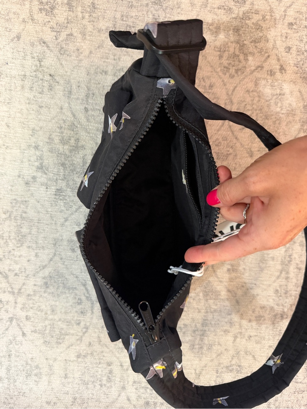 NEW Baggu Cargo Shoulder Bag - Limited Edition Stars - Picture 4 of 7